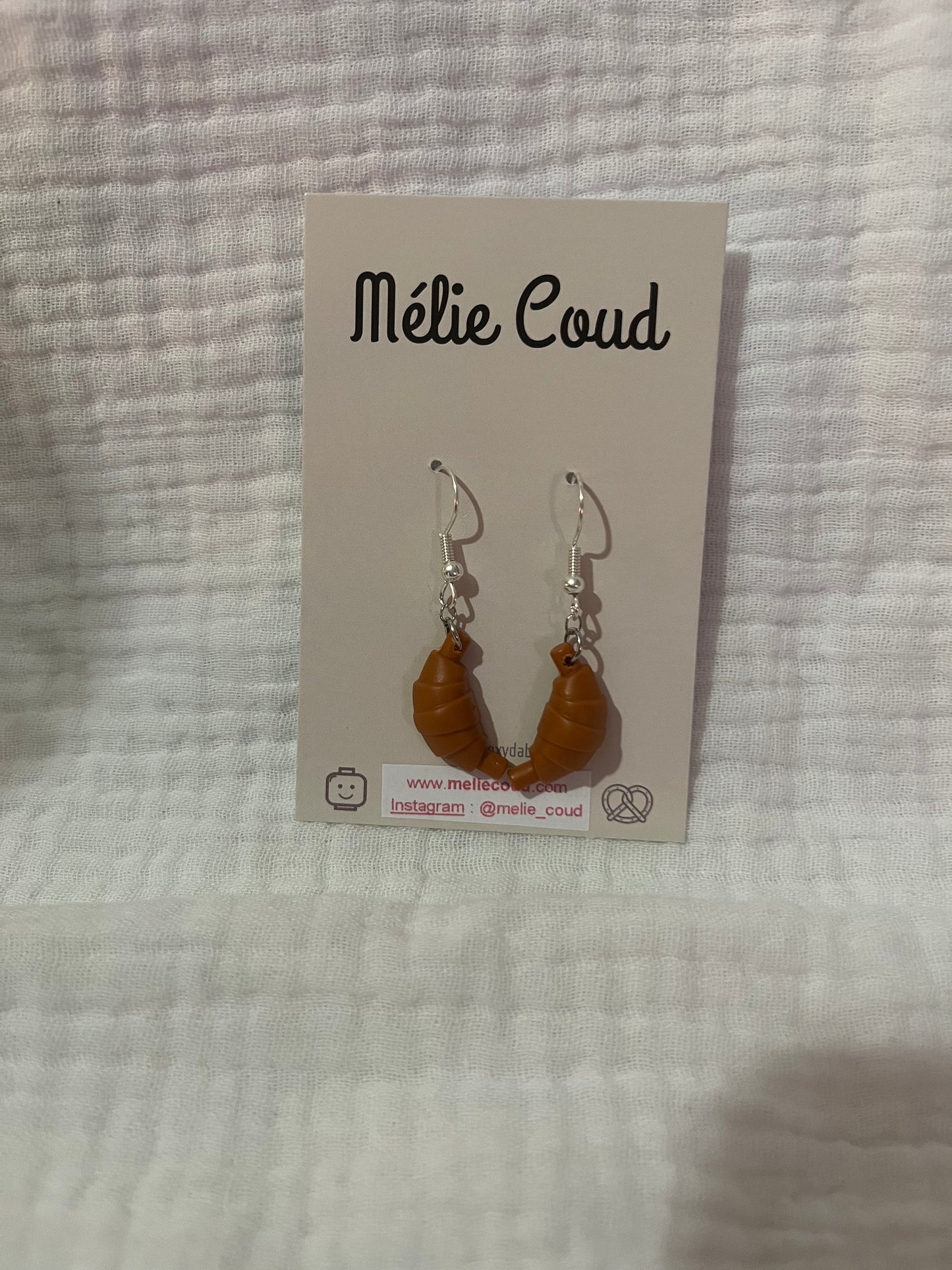 Boucles d’oreilles croissants