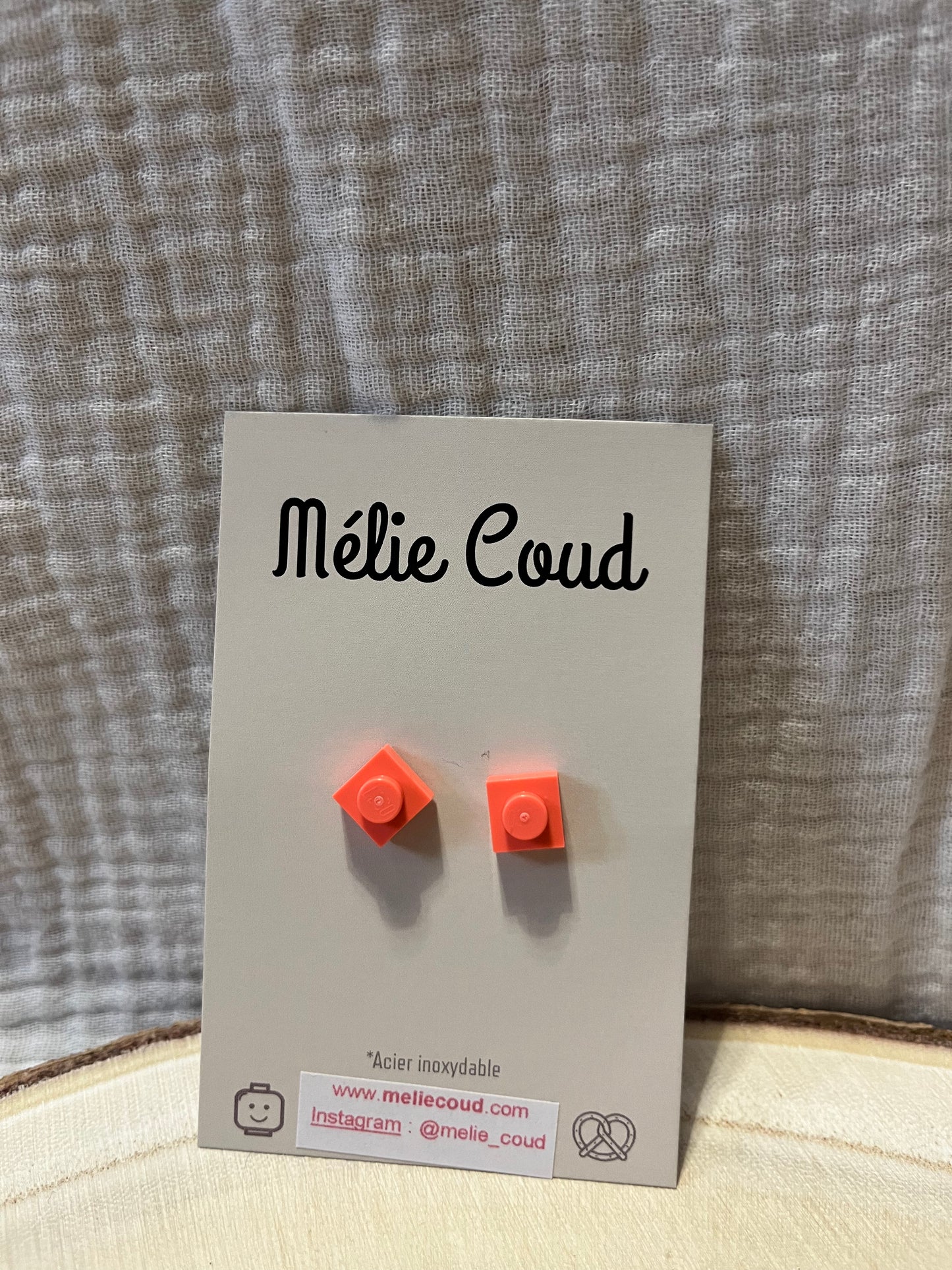 Boucles d’oreilles puces