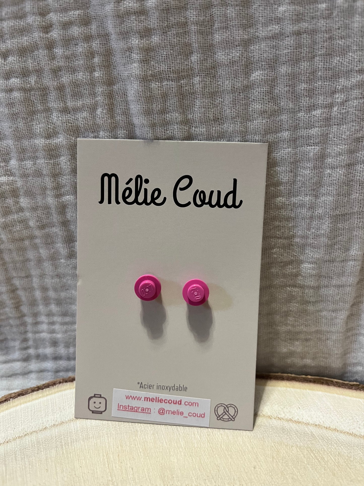 Boucles d’oreilles puces