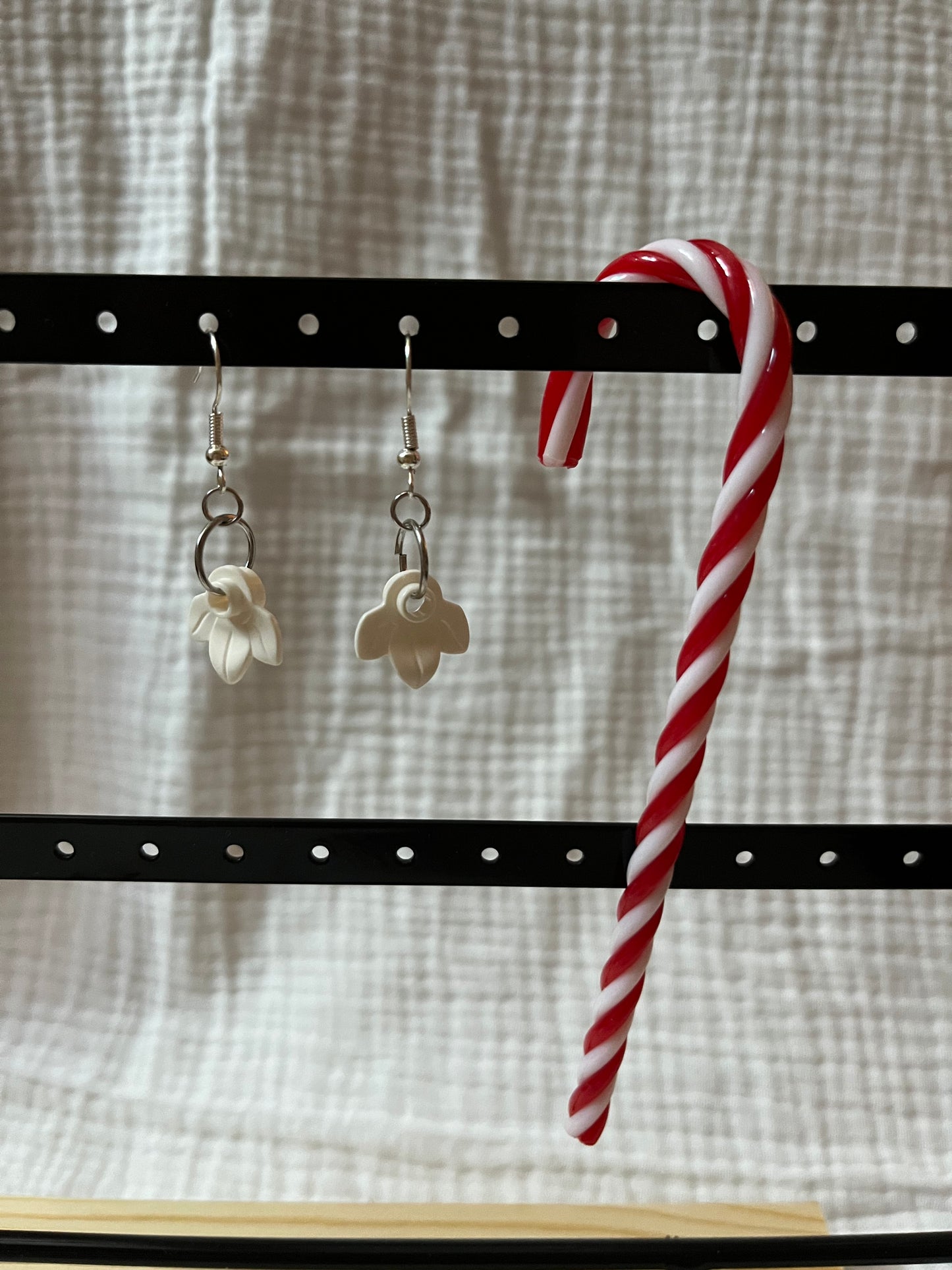 Boucles d'oreilles pendantes feuilles